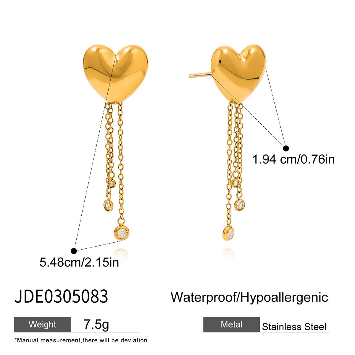 My Whole Heart Earrings
