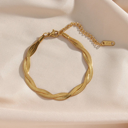 Double Snake Bracelet