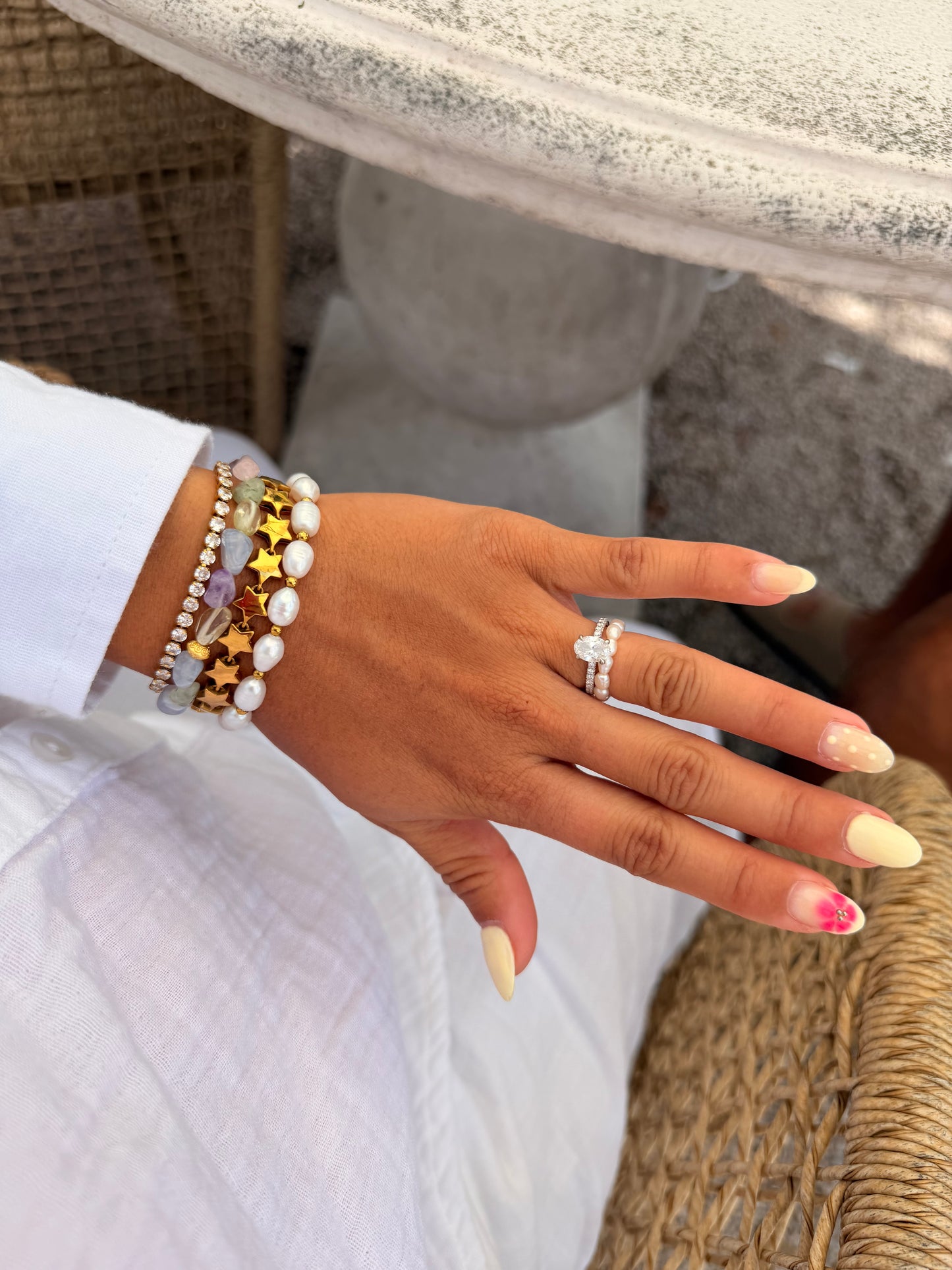 Gold Stars Bracelet