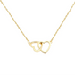 Double Heart Necklace