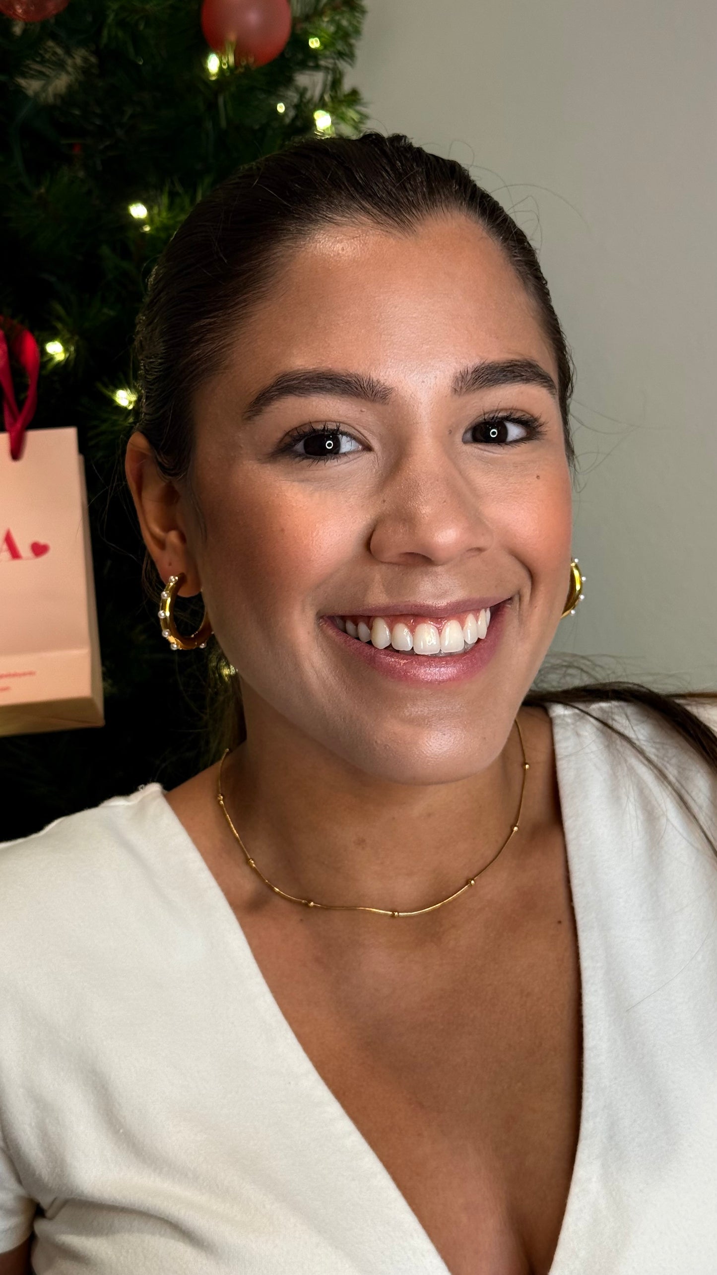 Gold Pellets Necklace