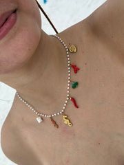 Coral Reef Charm Necklace