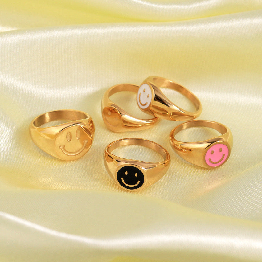 Smiley Face Ring