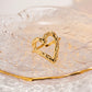 Gold Heart Ring