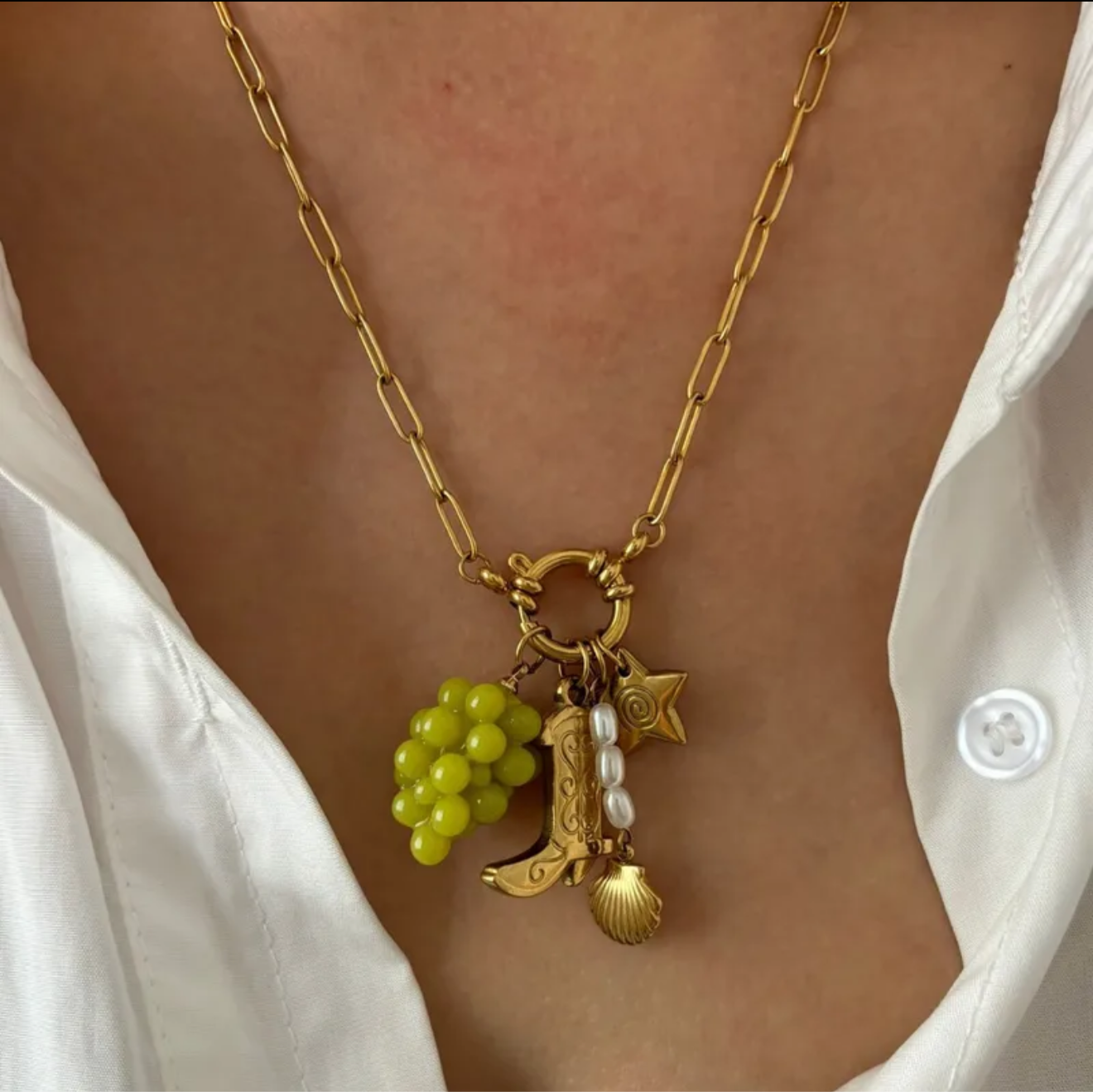 Grapes Necklace