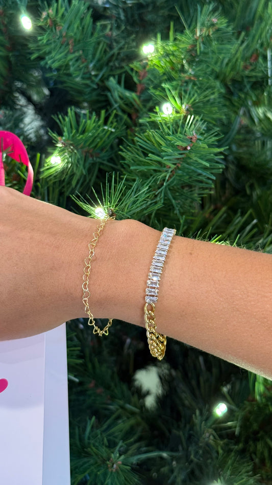 Shiny Tennis Bracelet