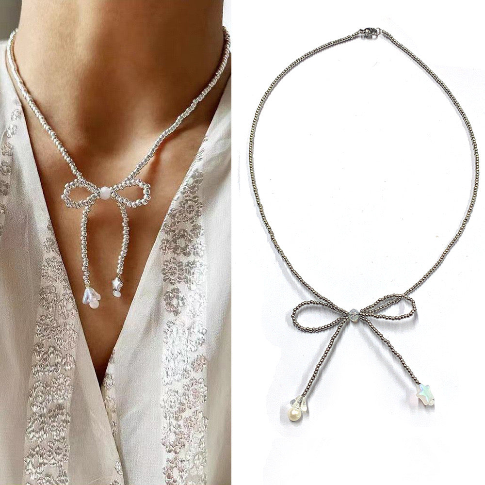 Bow Necklace