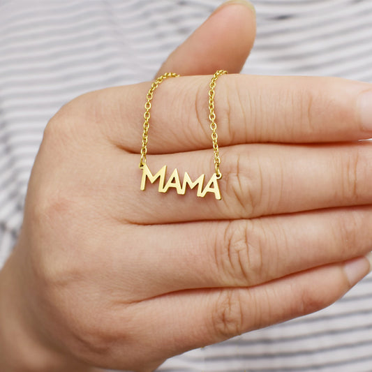 You Made Me Mama Necklace