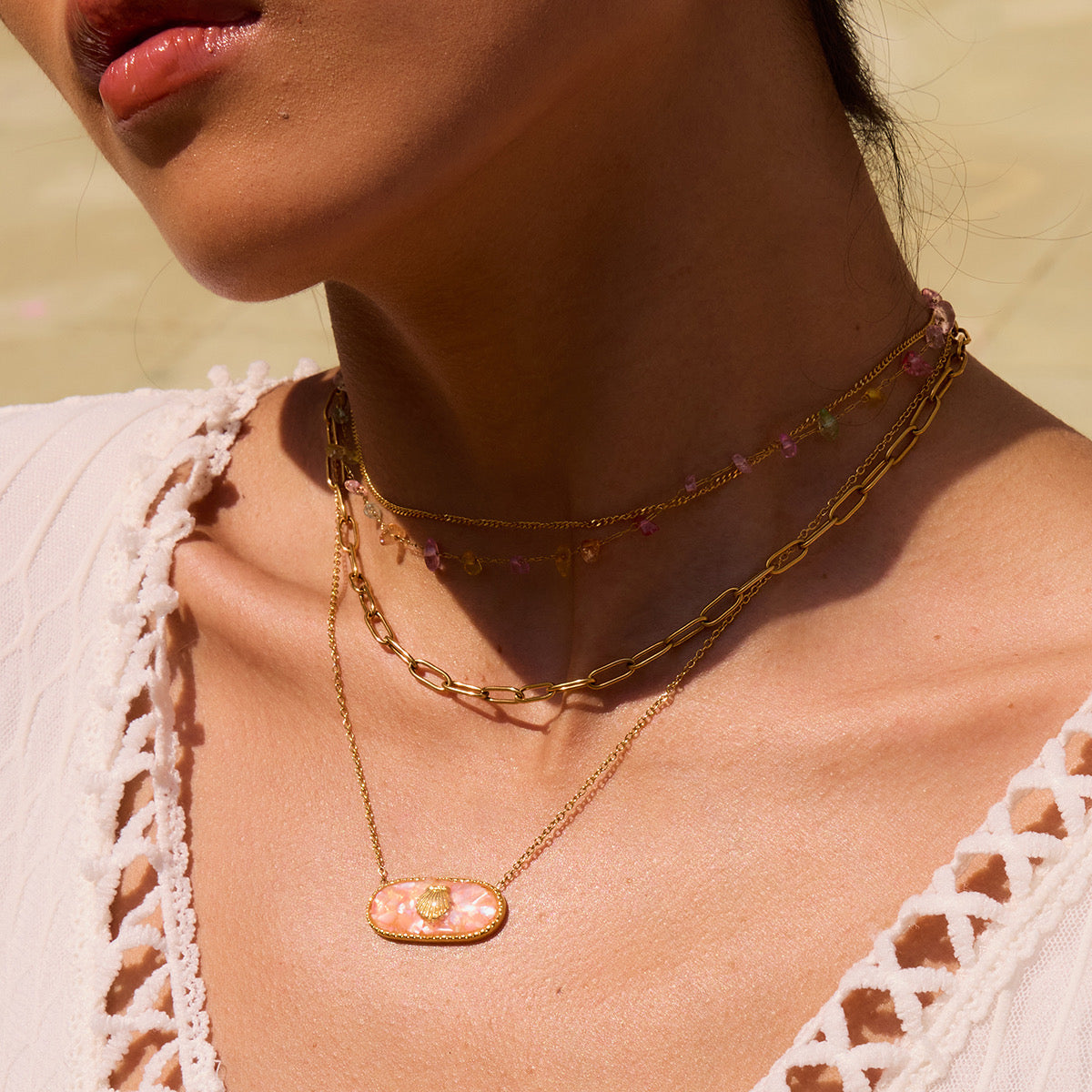 Coralia Necklace