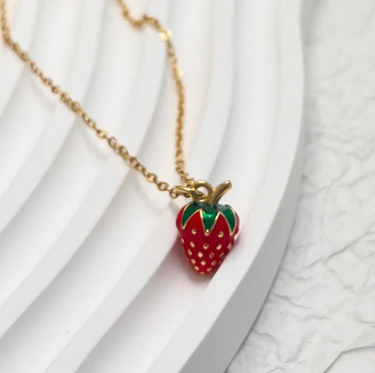 Strawberry Necklace
