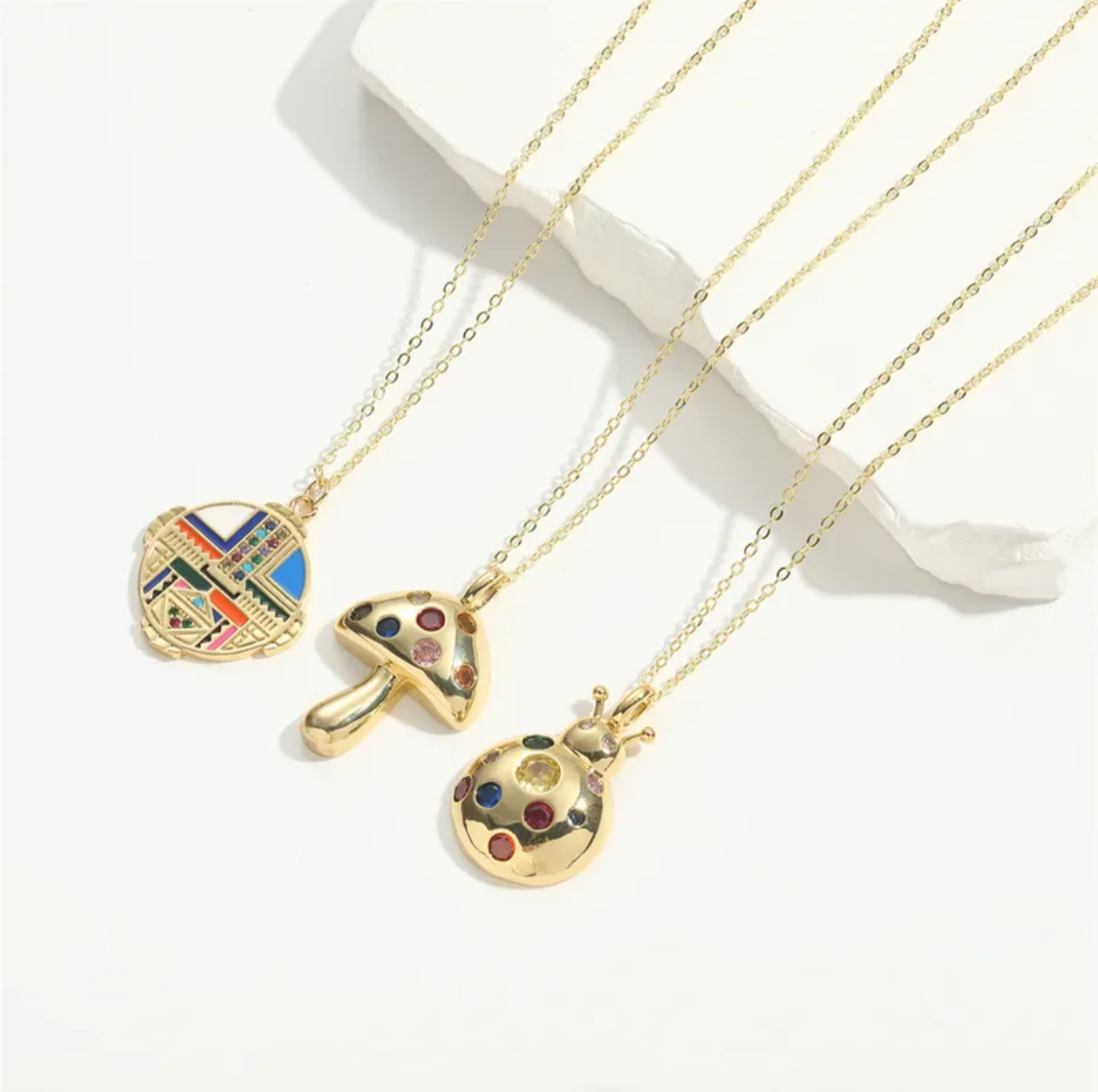 Maxi Lady Bug Necklace