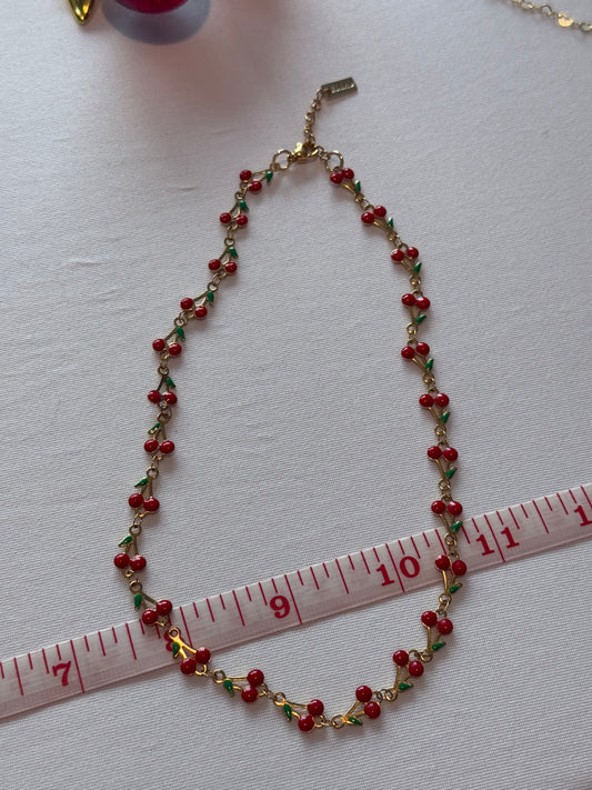 Cherries Choker