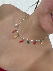 Coral Reef Charm Necklace