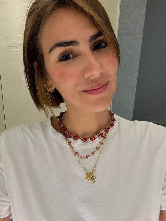 Strawberry Shortcake Necklace