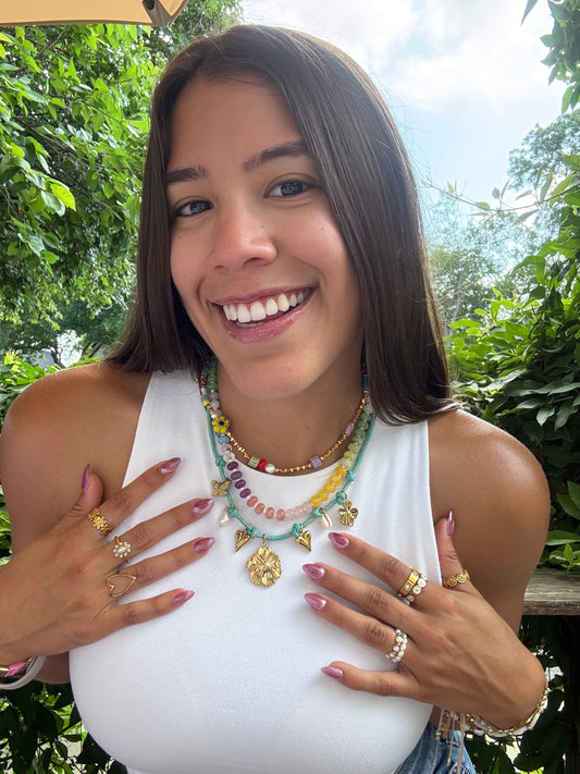 Samantha Charm Necklace