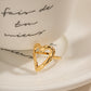 Gold Heart Ring