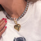 Mix & Match Chunky Heart Necklace