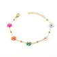 Colorful Flowers Bracelet