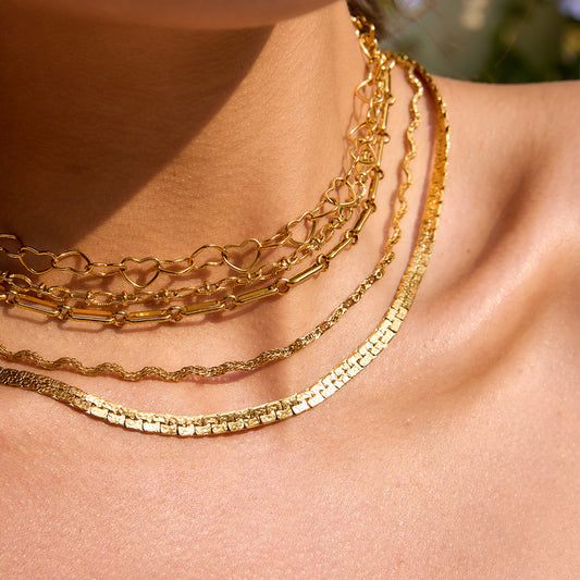 Heart Chain Necklace