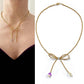 Bow Necklace