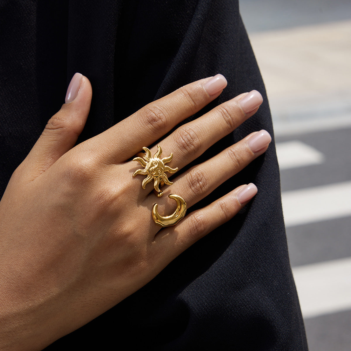 Sole & Luna Ring
