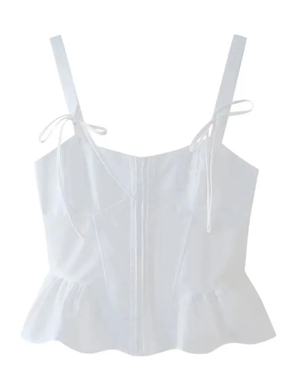 Megan Blouse - White Top