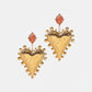 Chunky Heart Earrings