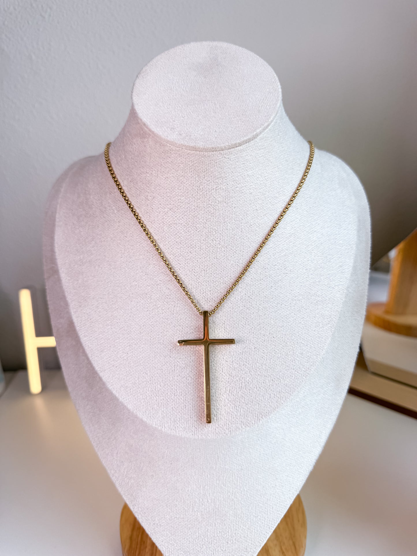 Chunky Cross Necklace