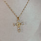 Heart Cross Necklace