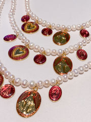 Chunky Virgin Pearl Necklace