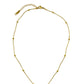 Gold Pellets Necklace
