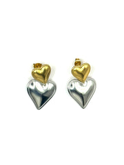 Day 1 - Mix & Match Heart Earrings