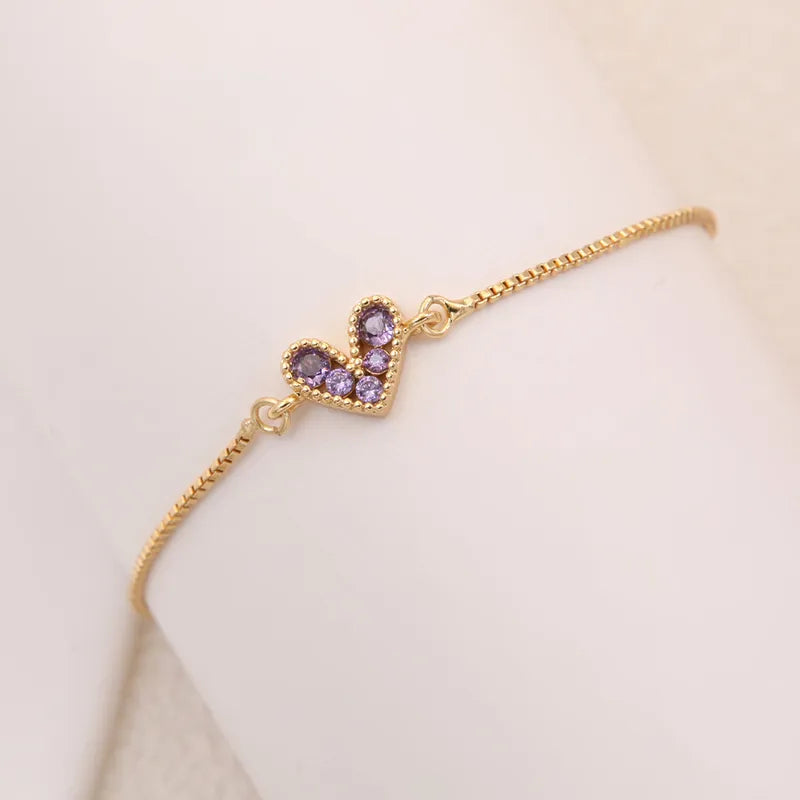 Colorful Heart Bracelet – Playful & Dainty Coquette Jewelry